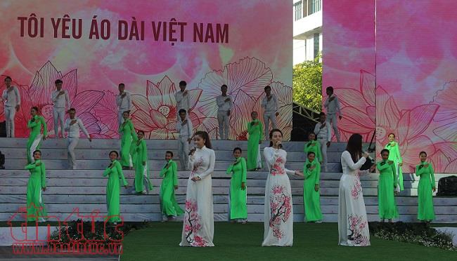 3.000 người tham gia đồng diễn với áo dài trên phố đi bộ Nguyễn Huệ ảnh 2